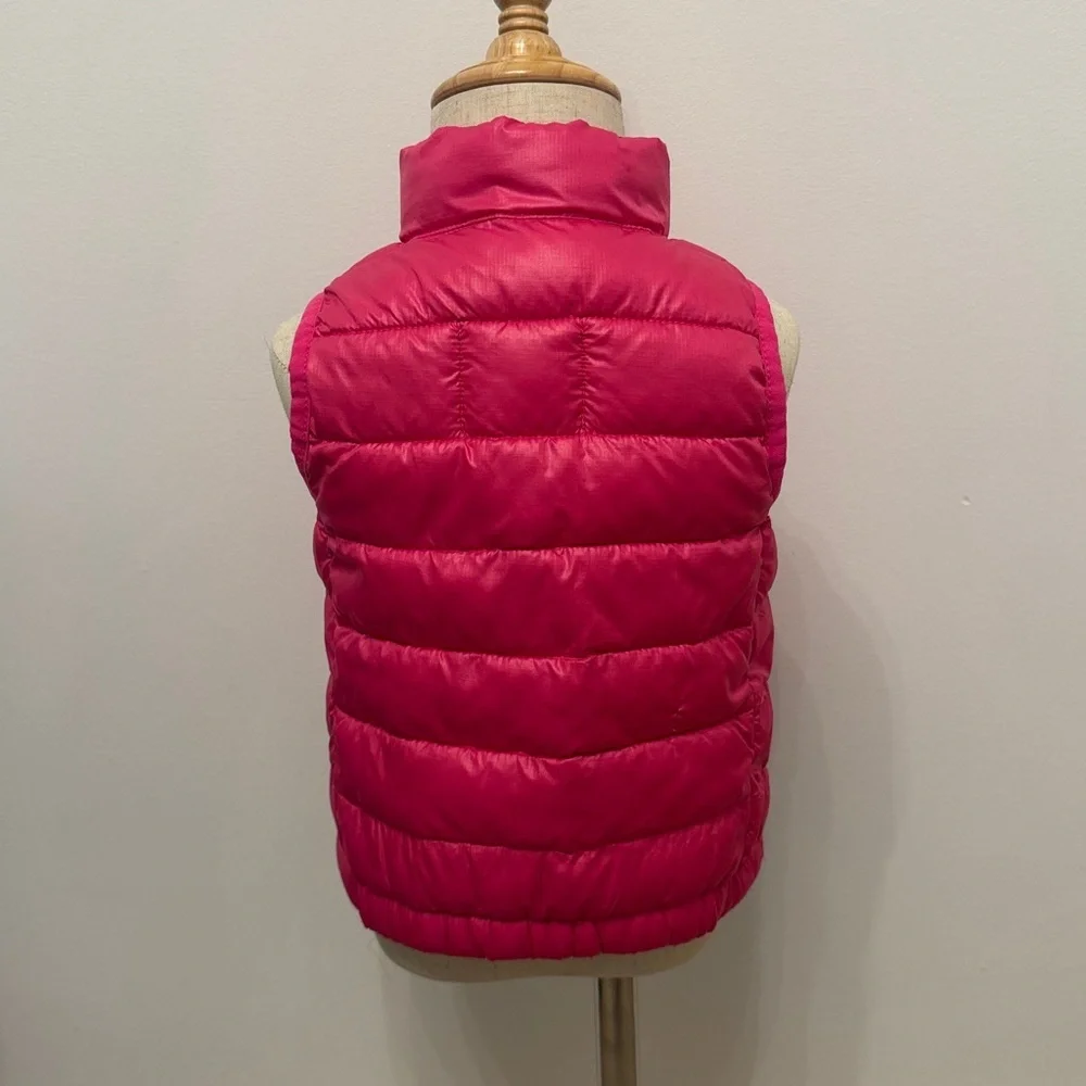 Girls' Hot Pink Puffer Vest
